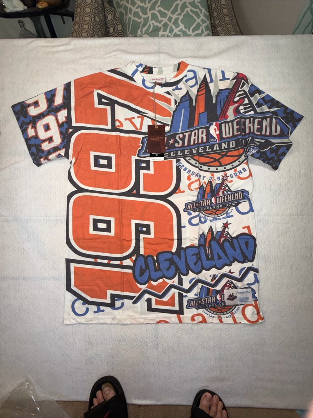 Mitchell & Ness 1997 All Star Weekend retro men’s shirt NWT